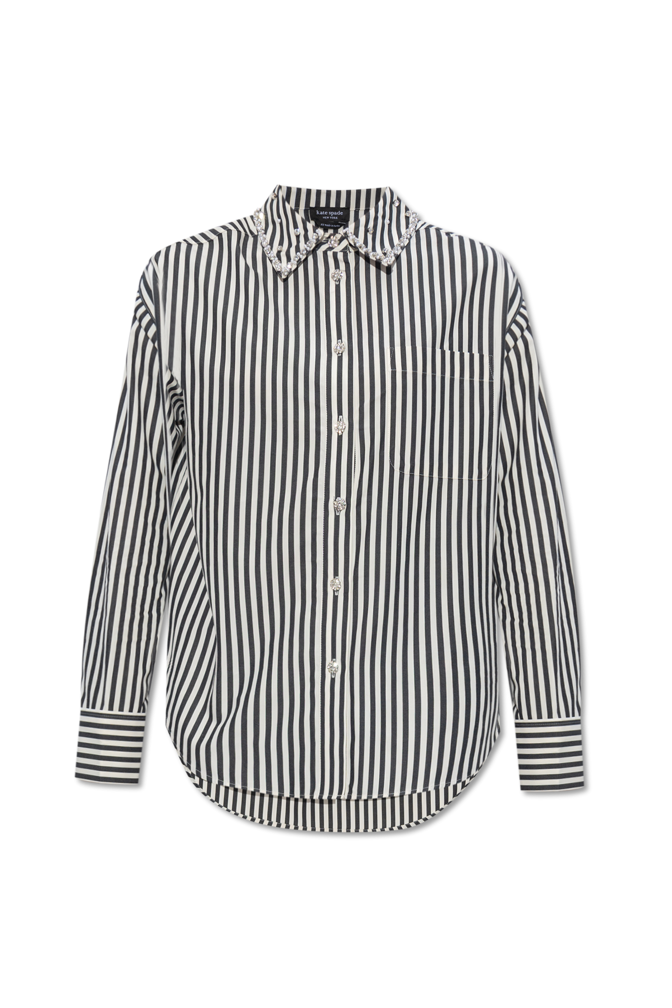 Black and white striped shirt outlet australia